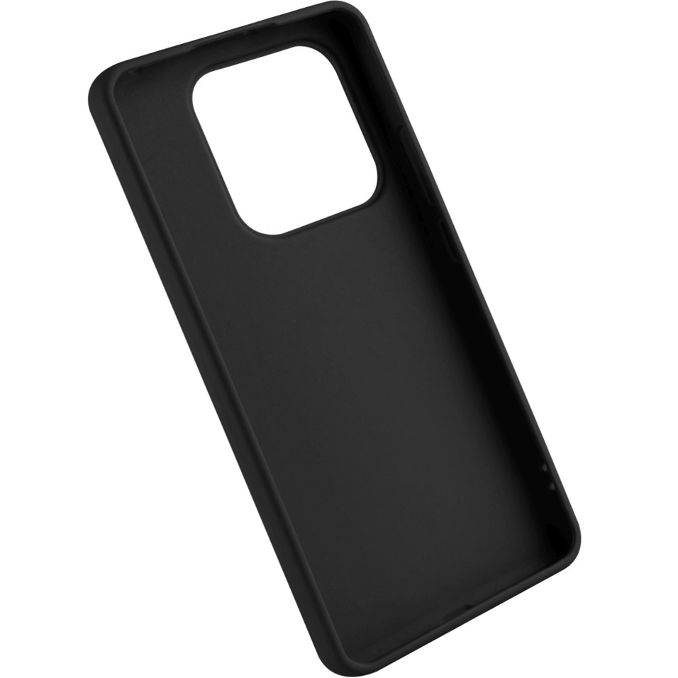 Elastyczne i cienkie etui Fixed Story do Xiaopmi Redmi Note 14 5G, czarne